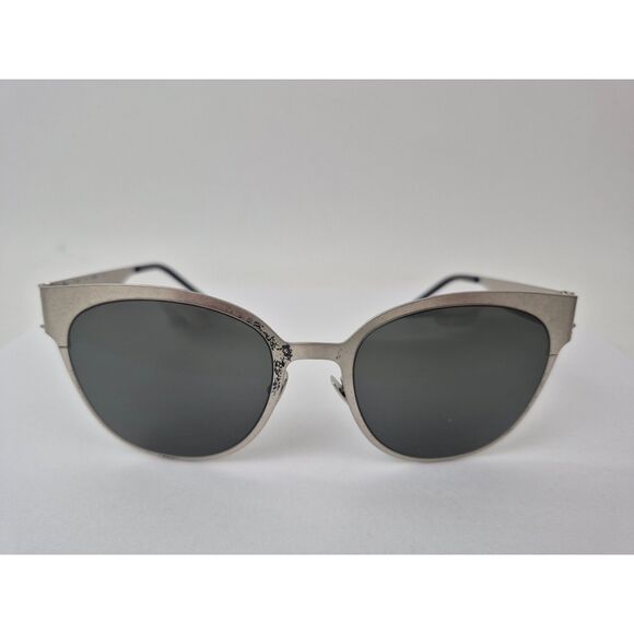 Saint Laurent SL M42 005 Matte Silver Grey Sunglasses main image 5
